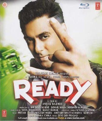 Ready [Blu-ray] (Salman Khan / Bollywood Movies / Indian Cinema / Hindi Film)(Cyber Monday)