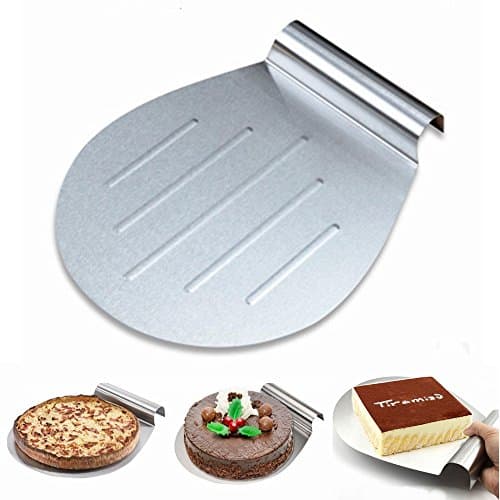 Cake Tray Moving Plate，Cake Lifter -13 Inches Stainless Steel-Ideal for Cakes, Pizzas, Pies,Tarts - Baking Tool Accessories