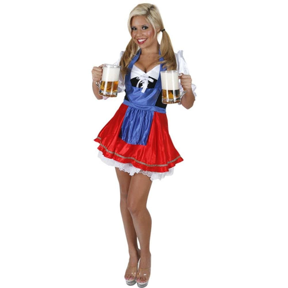 Adult St. Pauli Girl Costume (Size:Small 5-7)