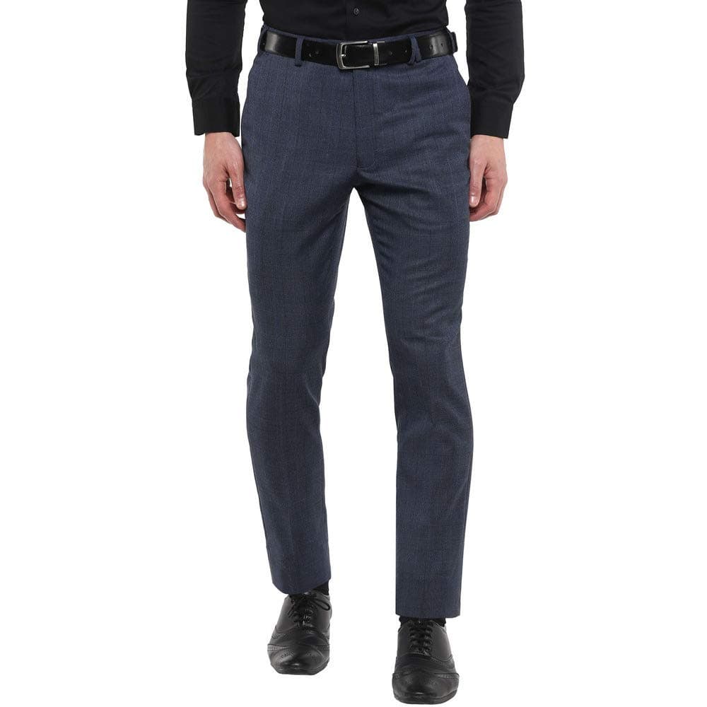 Men's PLEATLESS Super Slim FIT Formal Trouser Skinny Pants