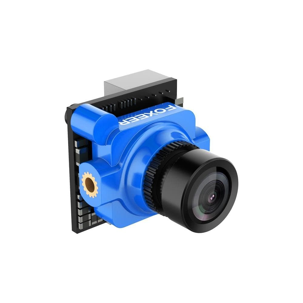 FOXEER Arrow Micro Pro 1/3" CCD 2.1mm 600TVL PAL/NTSC FPV Camera with OSD - Blue