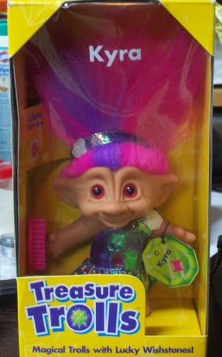 Treasure Trolls Kyra 6 Inch Doll Wishstones Brush