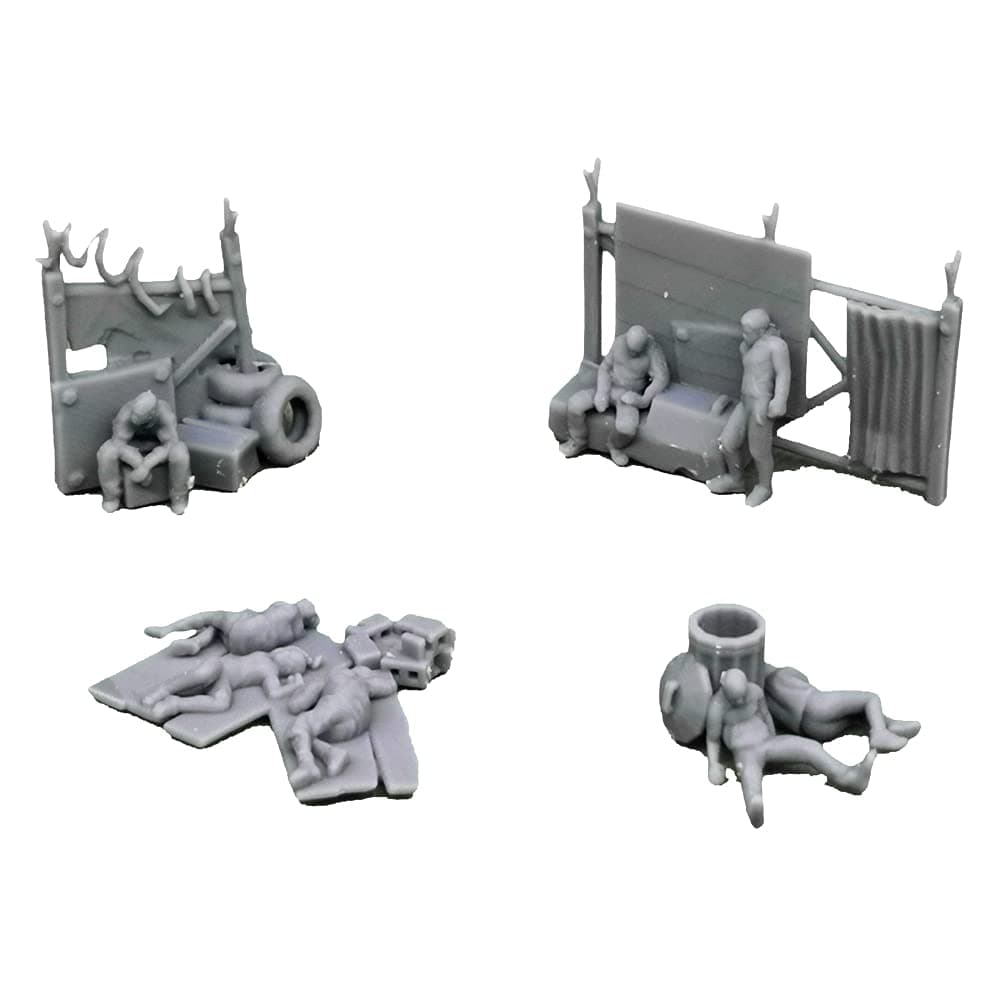 - Model Autos Diorama Homeless People Figure Set 1:64 S Scale