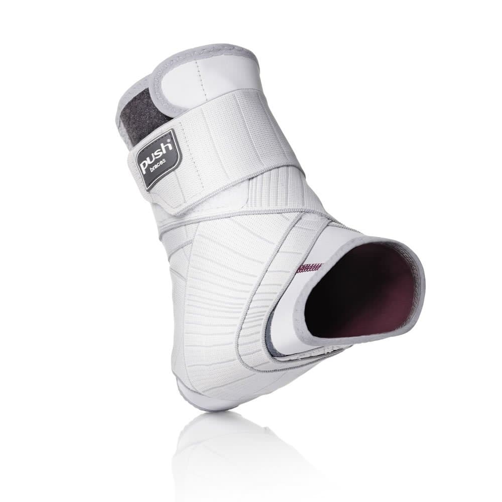 PUSHMed Ankle Brace - Adjustable, Achilles Support, Comfortable, Rehabilitation, Heel-Lock, Safe & Secure For Use 3 Left