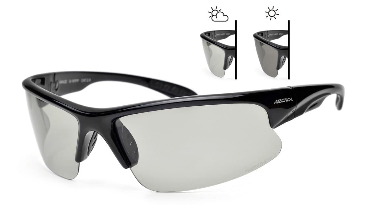 Arctica Photochromic & Polarized Sport Sunglasses S-197FP UV400 for Men & Women.