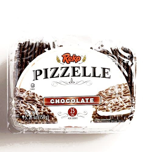 Reko Chocolate Pizzelle Cookies 5.25 oz each (1 Item Per Order)