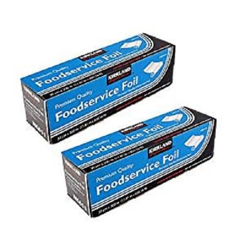 KIRKLAND SIGNATURE Foil, metal, Aluminium, 2 Pack