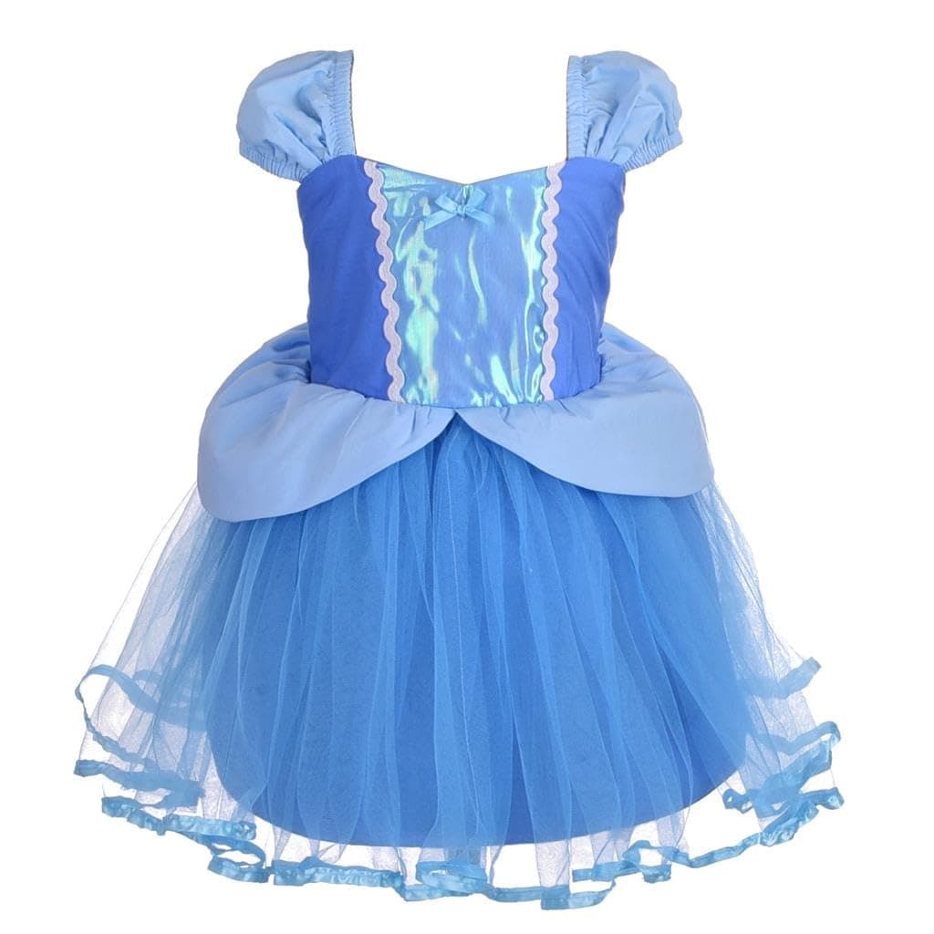 Princess Costumes Toddler Birthday Halloween Party Dress Up for Baby Toddler Girls 3 Months to 6 Years