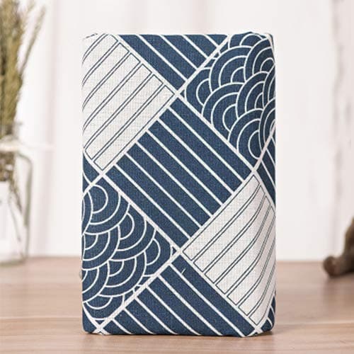 Printed Cotton Fabric by The Yard 60 Inches Wide Linen Decorative Fabric for DIY Projects and Tablecloth Making Color Japanese Style Size 1 Yard