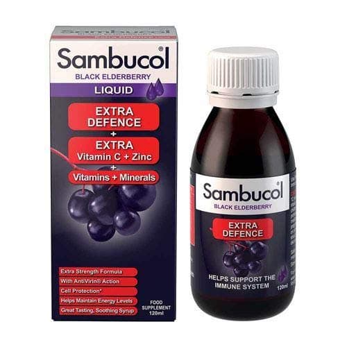 Pharmacare Europe Ltd A | Sambucol Extra Defence | 5 X 120Ml