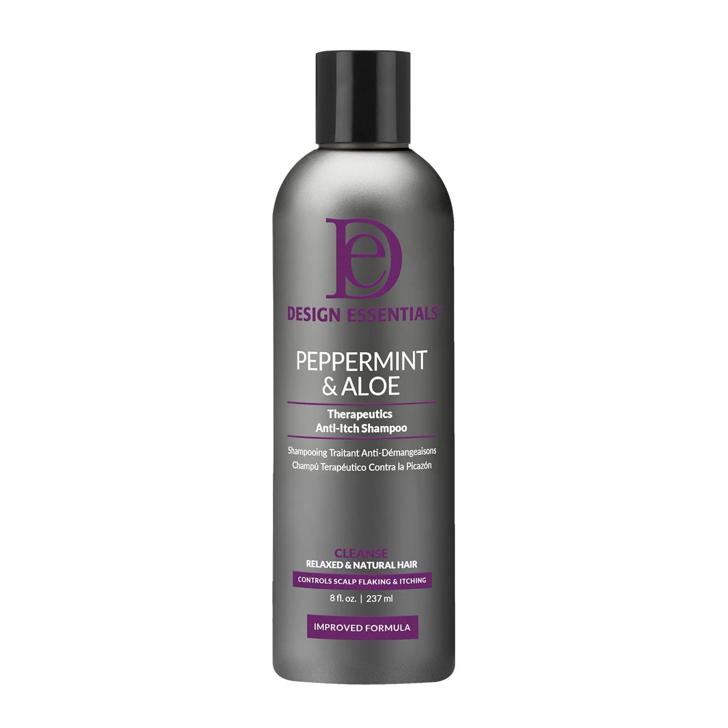 Peppermint & Aloe Therapeutics Anti-Itch Shampoo For Instant Scalp and Dandruff Relief - 8 Oz