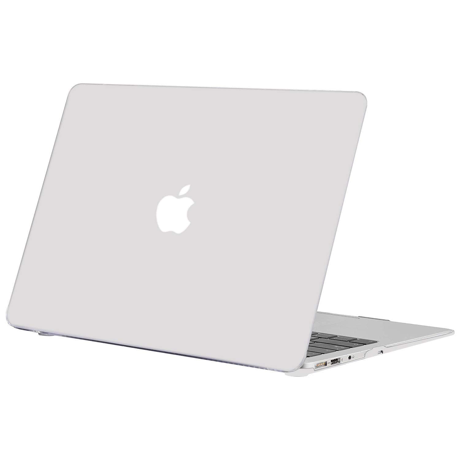 TECOOL Case Compatible with Case Compatible with MacBook Air 13 Case 2010-2017 (Model: A1466 / A1369), Ultra Slim Plastic Hard Shell Case Cover for MacBook Air 13.3 inch - Matte Transparent