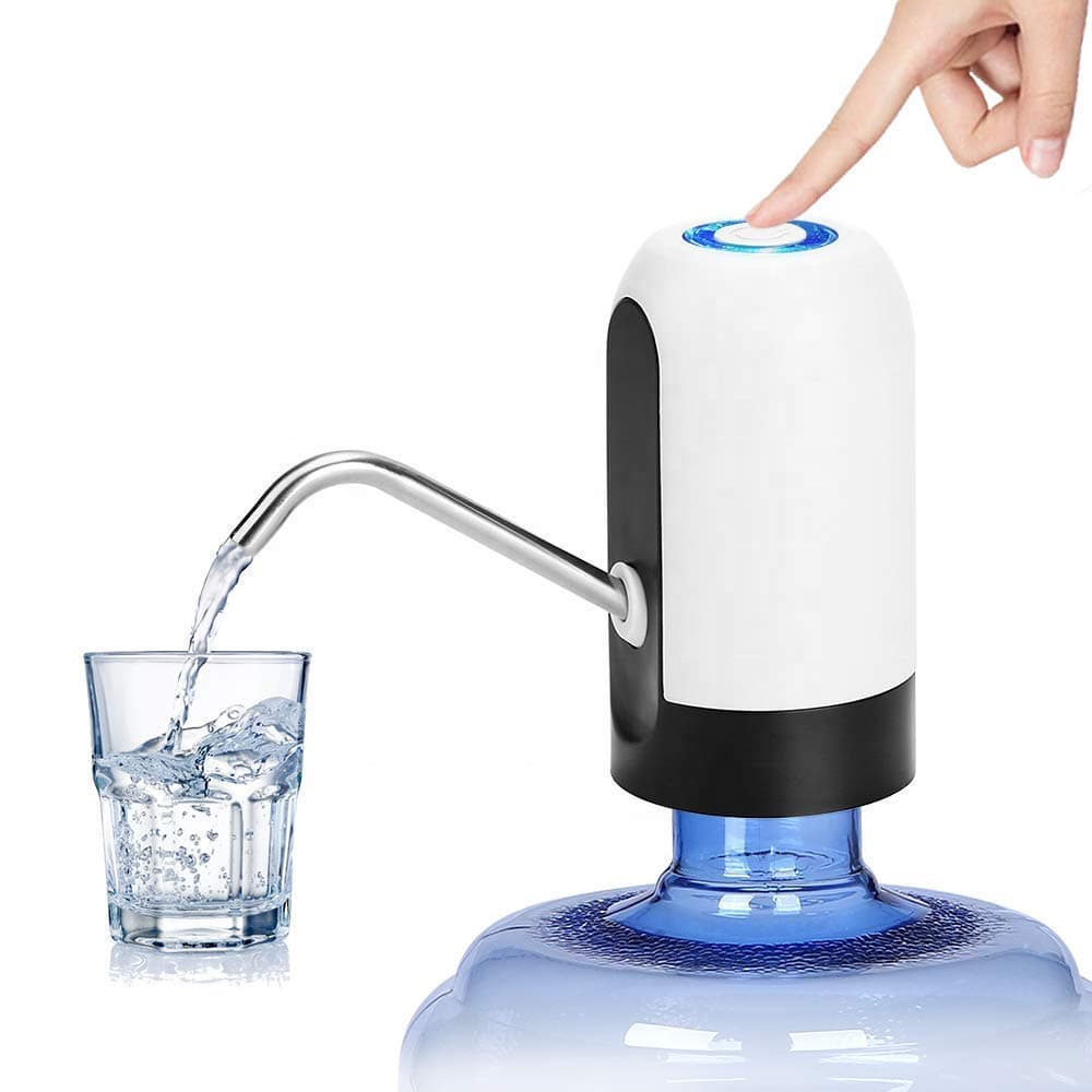 MODULYSS Electric Universal ABS Gallon Bottle Drinking Water Pump Dispenser with Switch (Multicolour)