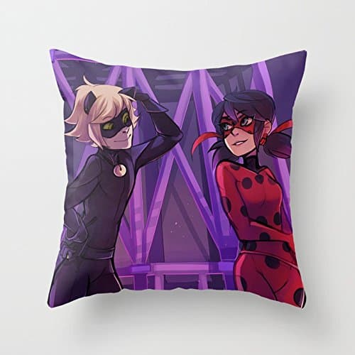 Miraculous Ladybug Pillow Case by Sunny cartoon 1818 inches