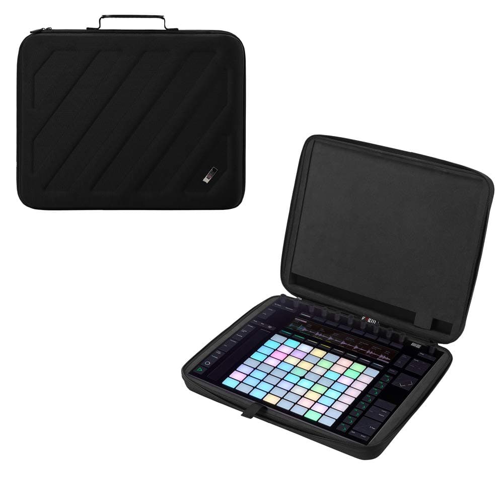 BUBM Portable Hard shell EVA Case Compatible For Ableton Push 2 Controller,Travel Carrying Protective Storage Bag For AP2