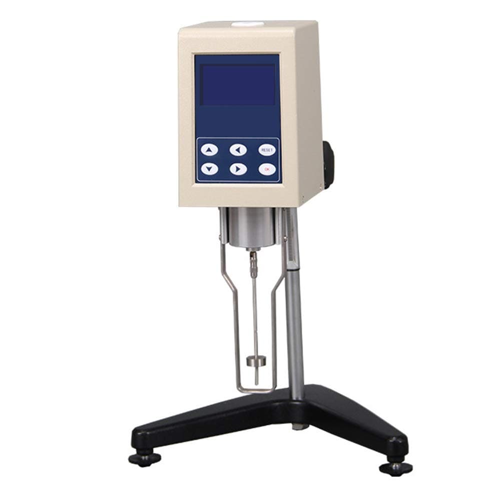 Wellish Rotary Viscometer 15-2000000 mPa.s Digital Rotary Viscometer NDJ-8S Viscosity Meter Tester LCD Display Fluidimeter Tester Meter with Adjustable Speed Lab Viscometer