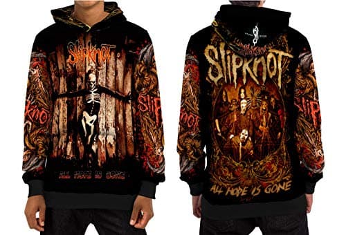 Slip-Knot (All Hope is Gone) Hip Metal Rock Band All Over Sublimation Print Apparel