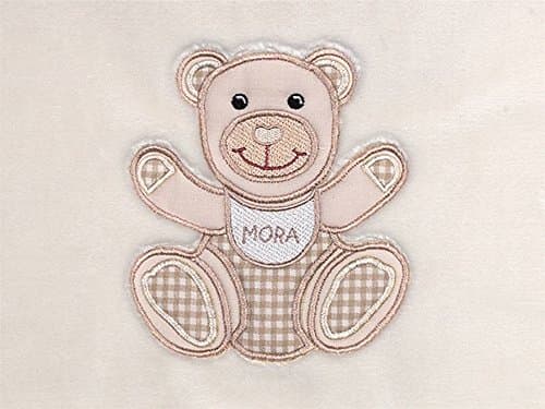 Baby Blanket Cot Mod. dolcce B64 of Mora beige