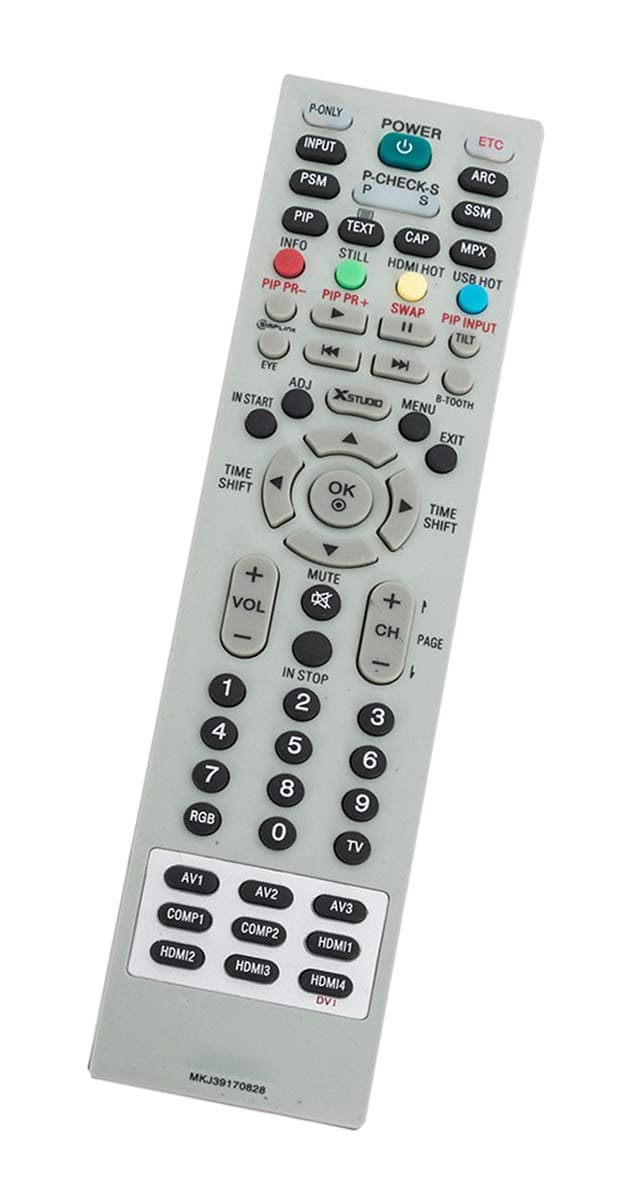 – MKJ 39170828 Remote Control Replace for LG Factory SVC Remocon RZ32LZ55 RT20LA33 RL-44SZ20RD RL44NA14T RE-44SZ20RD MZ-42PZ44 MZ40PA10 HW300G.AEU 50PV350 47LN5758 47LA620S