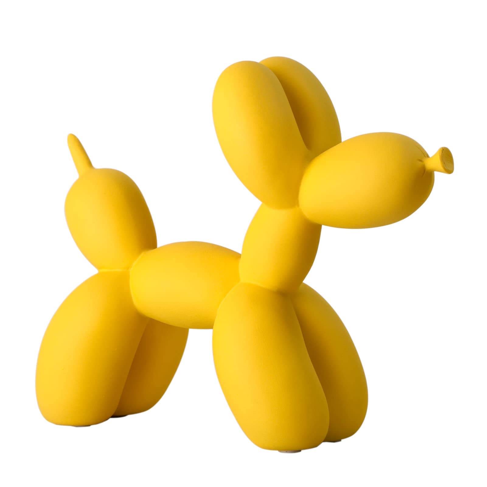 Creative Balloon Dog Sculpture Modern Home Decoration Trendy Animal Art Ornaments Collection Figurine Bedroom Living Room Office Desktop Resin Decors