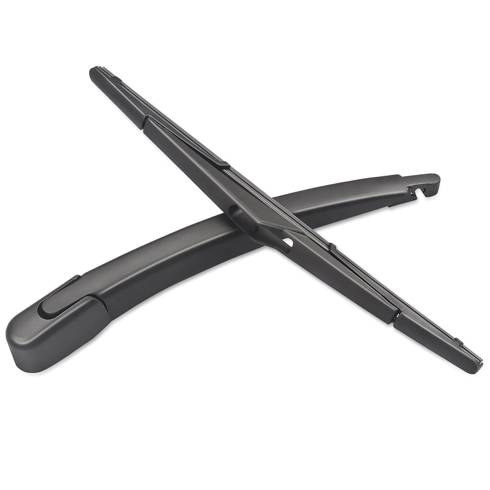 Rear Wiper Arm Blade, Replacement for Ford Fiesta 2009-2017 - ZOFFI Back Windscreen Wiper Assembly Replacement - All Season Natural Rubber Cleaning Window