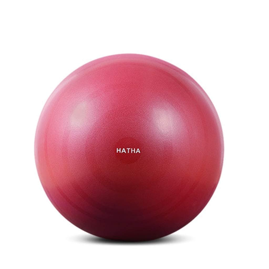 HSAER Yoga ball Thick explosion-proof Beginner female yoga midwifery fitness slimming weight loss Swiss ball yoga ball (Color : RED, Size : 65CM)