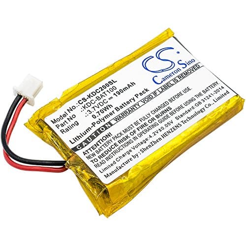 GAXI Battery for KOAMTAC KDC-100, KDC-200 Replacement for KOAMTAC Barcode Scanner Battery
