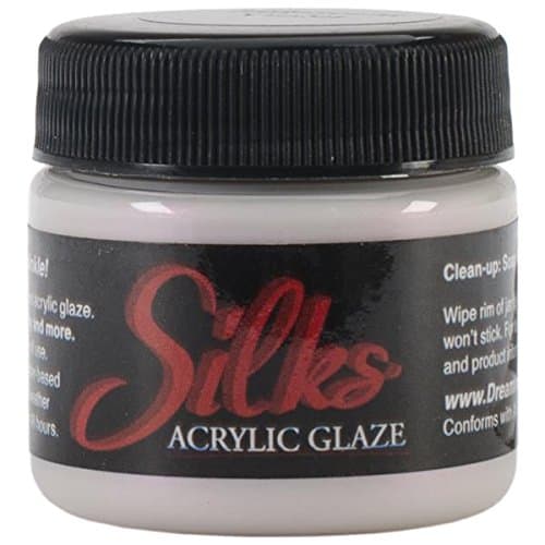 Silks Acrylic Glaze Jar, 1-Ounce, Iridescent Violet