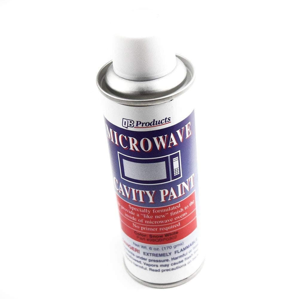 98QBP0302 Microwave Cavity Spray Paint (White) Genuine Original Equipment Manufacturer (OEM) Part White