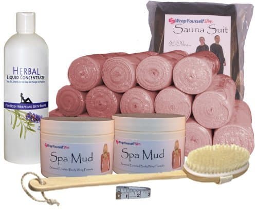 Wrap Yourself Slim Spa Mud Body Wrap Kit
