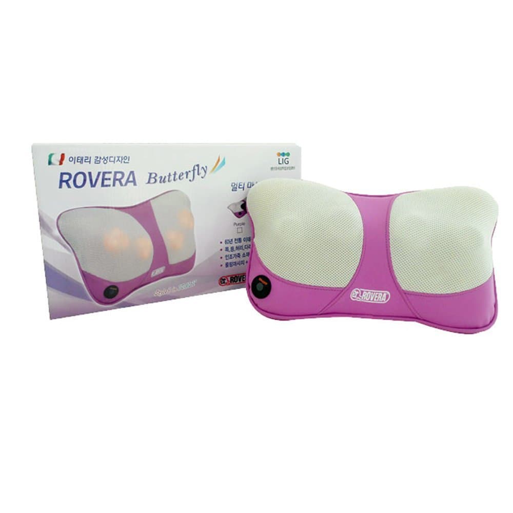 100~240v Home/car Massage Pillow Shiatsu Massage Cushion with Heat Color Wine