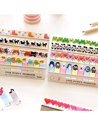 One Point Marker Collection Post It Sticky Notes 150 Sheets Cartoon Fun Characters Cute Creative By PSdeals (Pig)