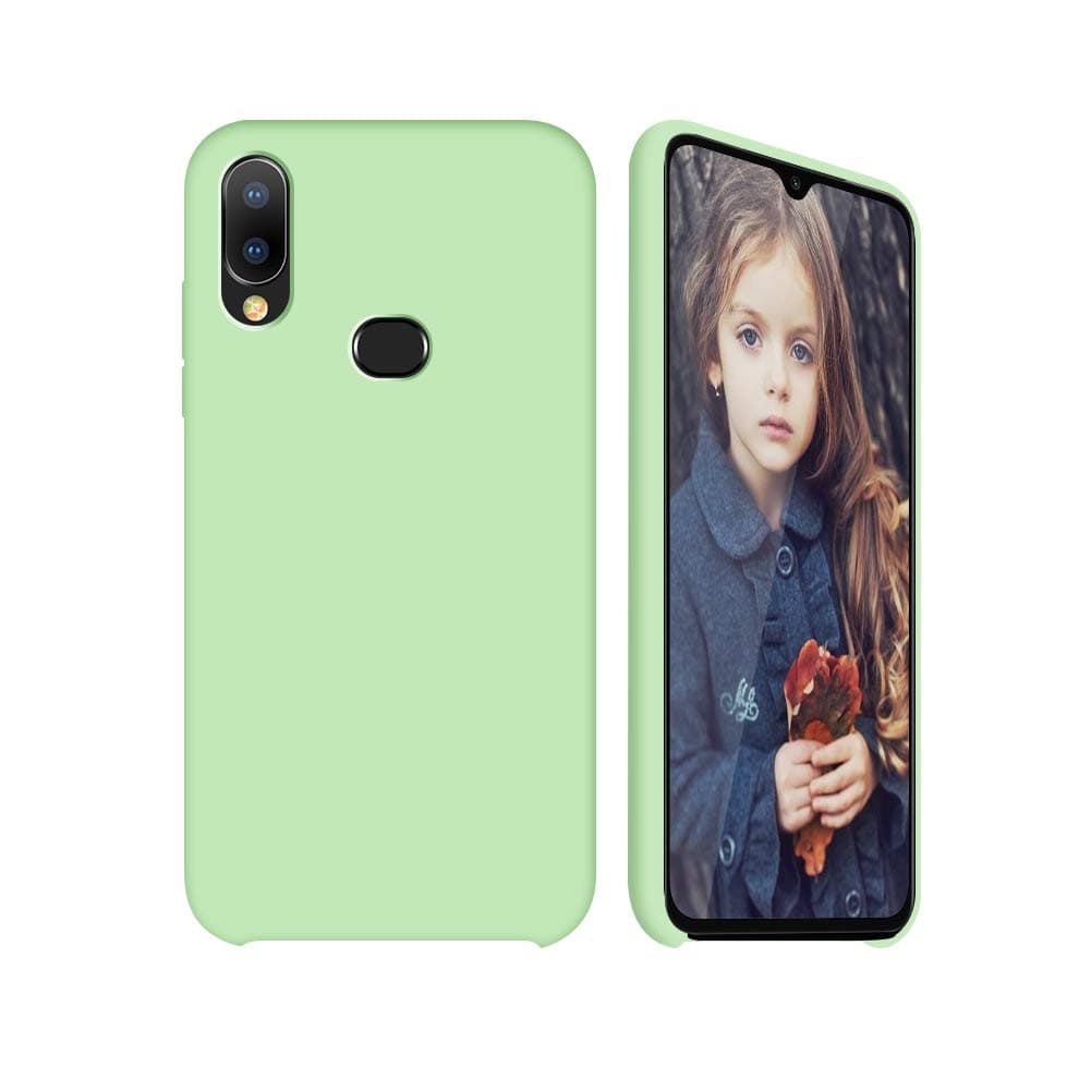 Samsung Galaxy A10S Case, Samsung Galaxy A20S Case, Slim Fit Design, Upgraded Liquid Silicone Cover for Samsung A10S A20S (Mint Green, A10S)