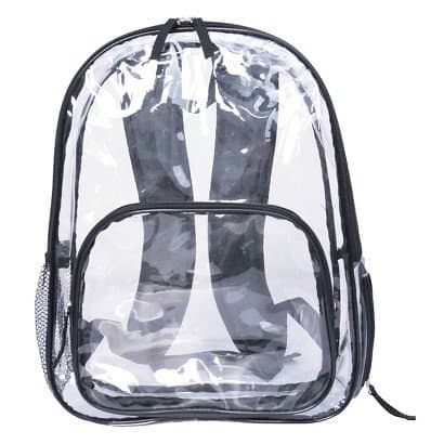 Cricket Clear Backpack - Black
