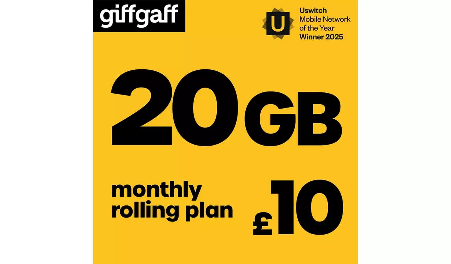 GiffGaff simcard