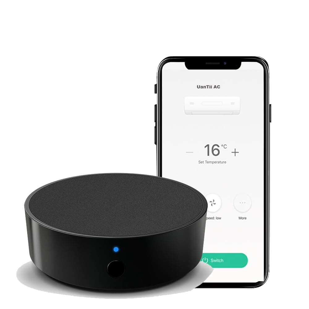 UanTii Tuya Smart IR Remote Control WiFi Universal Remote Controller,Smart AC Controller, Support Alexa and Google Home (IR)