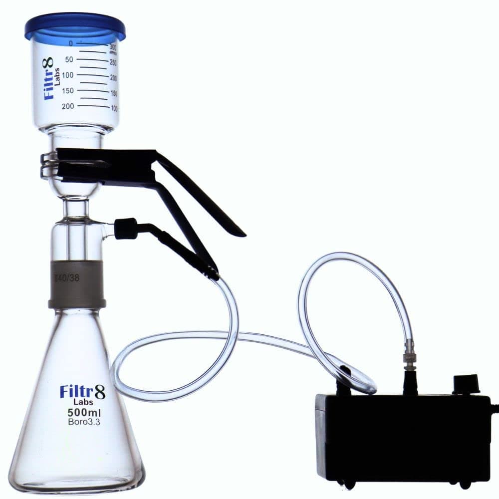 500ml Lab Filtration Kit with Vacuum Pump Pro