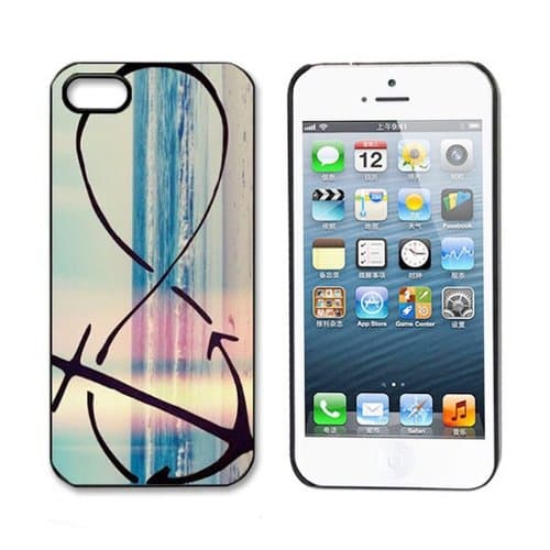 Aokdis New Hot Selling Fashional Individualized Hard Back Case for Iphone 5 5g 5s (Anchor)