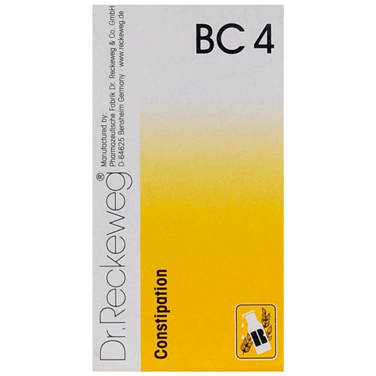 Dr. Reckeweg Bio-Combination 4 (BC 4) Tablet - Bottle of 20 gm Biocombination Tablet