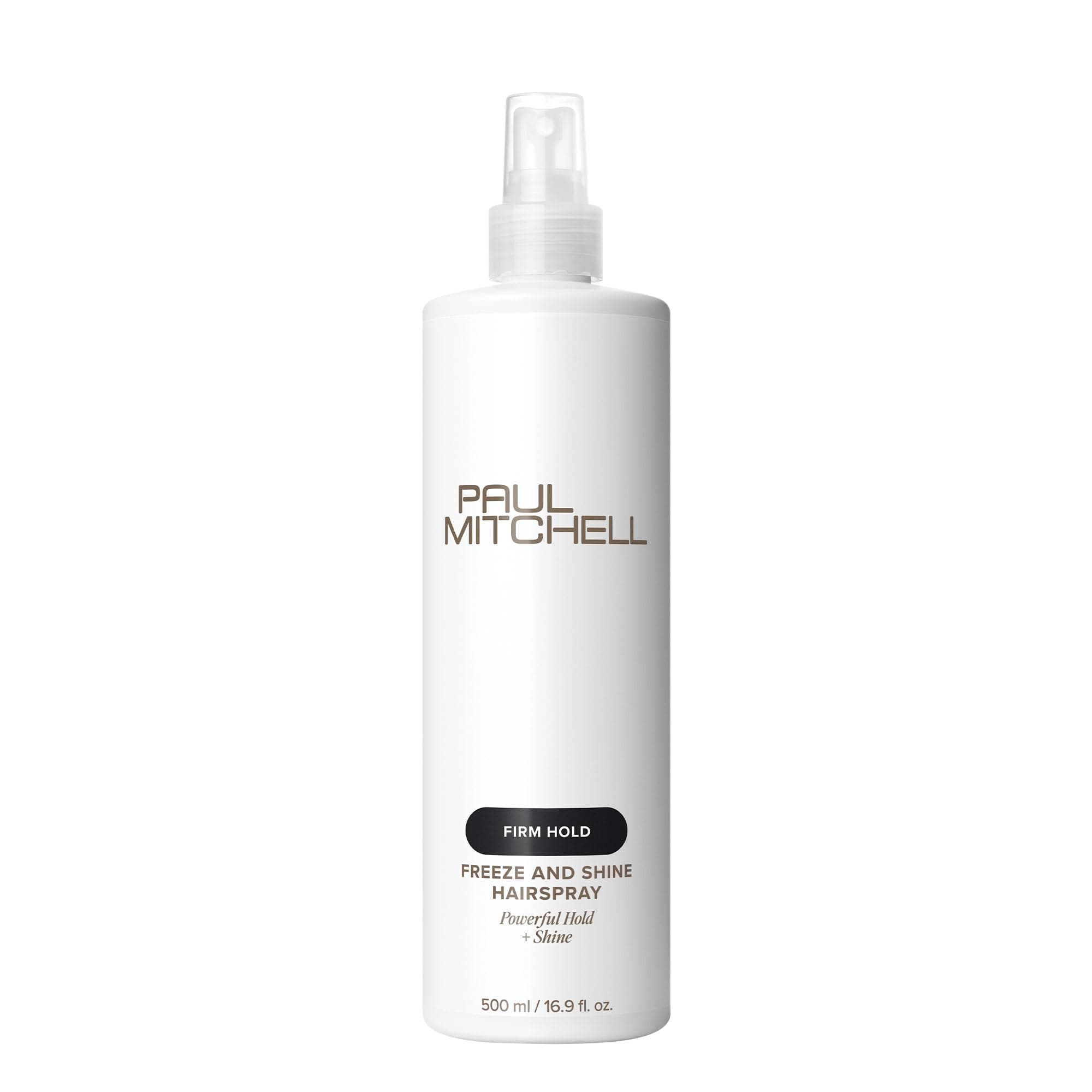Paul Mitchell Freeze and Shine Super Hairspray, Maximum Hold, Shiny Finish Hairspray, For Coarse Hair, 16.9 fl oz
