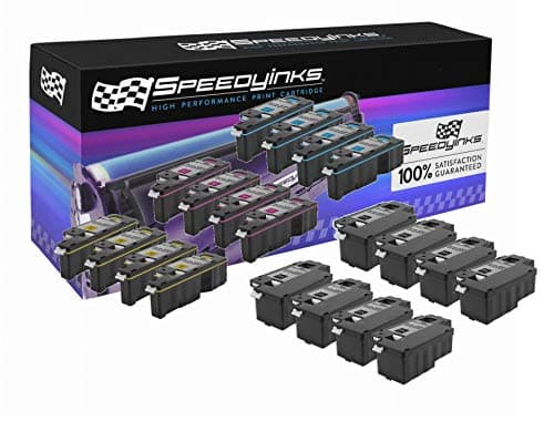 Speedy Inks Compatible Toner Cartridge Replacement for Xerox Phaser 6010 & WorkCentre 6015 (8 Black, 4 Cyan, 4 Magenta, 4 Yellow, 20-Pack)