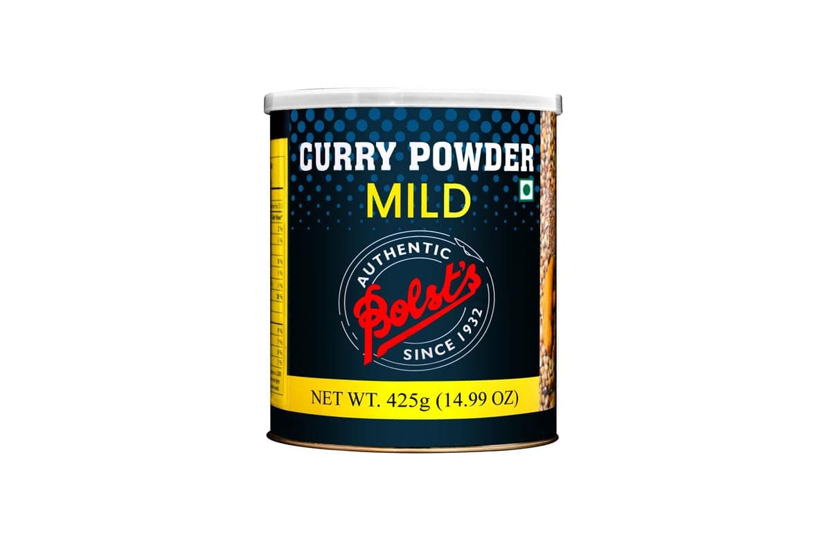 Bolst's Mild Curry Powder | Curry Masala | Indian Kitchen Spices Masala | 10+ Authentic Whole Indian Spices | Multi-Purpose Cury Powder For Veg or Non-Veg Curries & Sabzis 425g