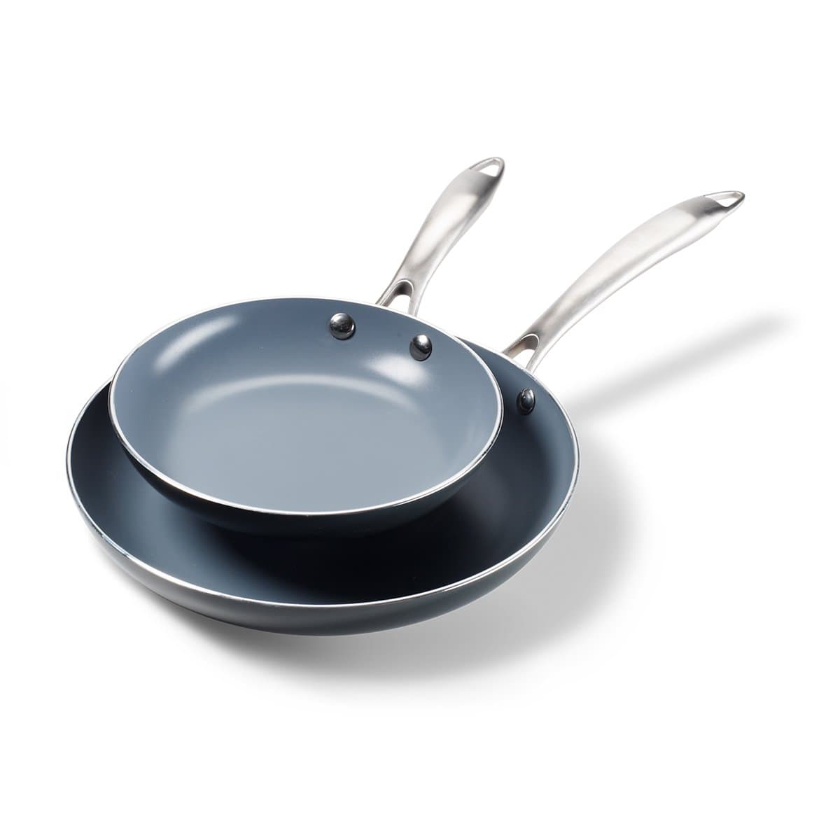 Eco Life Aluminum 8-Inch and 10-Inch Fry Pan, 2-Pack