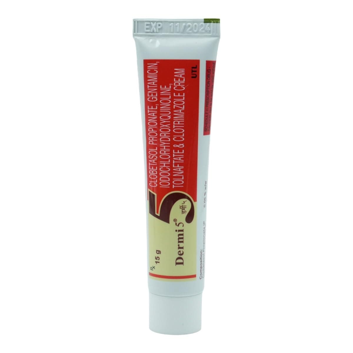 DERMI 5 - Tube of 15 gm Cream