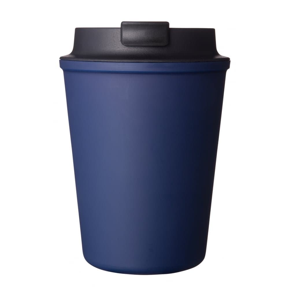 Rivers Drinkware Wallmug Double Walled Plastic Travel Cup, Navy, 350 ml (SLNV)