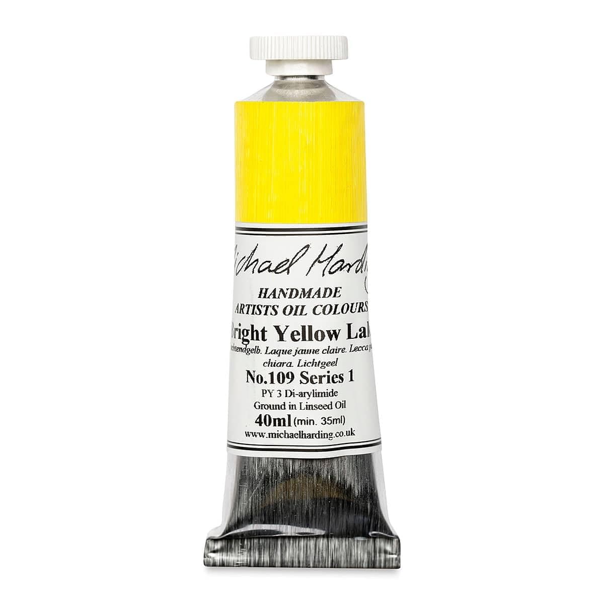 Artist Oil Colours, Bright Yellow Lake, 40ml Tube, 10940