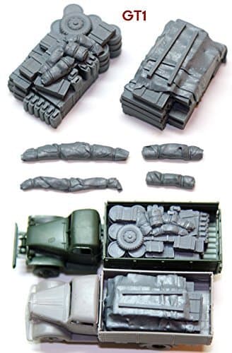 1/72 German cargo truck cargo set ò1 2 cars Academy 13402 Roden Opel Blitz kit corresponding [72GT1] 1/72 German Truck BlobsGT1