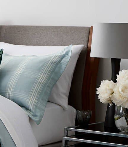 Peacock Blue Hotel Verbier House Wife Pillow Case, Flannel, Aqua, Single