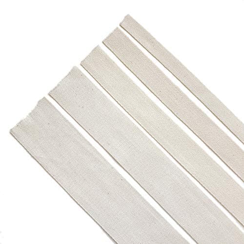 Over Kleshas Cotton Twill Tape(10YD/Pack) (Natural, 1/2")