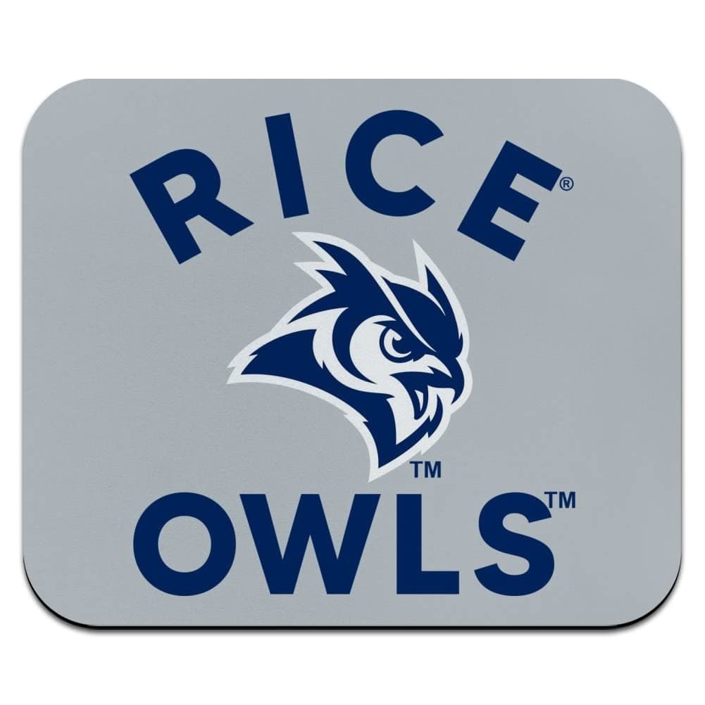 Rice University Low Profile Thin Mouse Pad Mousepad